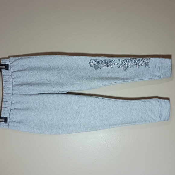 Harley Davidson Women's Night Brush Script Rhinestone Embellished Lounge Pants - Picture 3 of 8